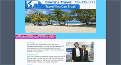 Desktop Screenshot of ciorrastravel.com